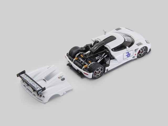 新品 Autobots model 1/64 ケーニグセグ Koenigsegg CCGT White