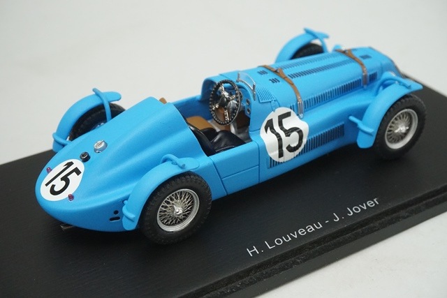 1/43 スパーク S2730 ドラージュ D6S ルマン 2nd 1949 #15 H.ルヴォー