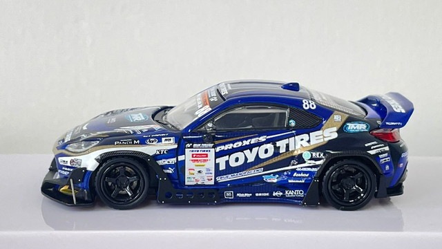 新品 GU64101 GULLIVER64 1/64 GR86 Team Toyo Tires Drift D1GP 2025