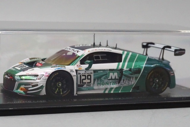 1/43 スパーク SB260 アウディ R8 LMS GT3 2019 #129 Montaplast by