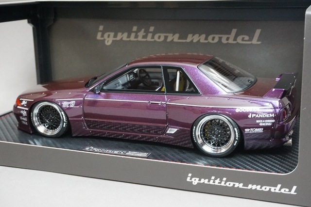 美品　1/18 IGモデル パンデム R35 GTR IG1001 1/18 PANDEM R35 GT-R Blue Metallic | LINE UP