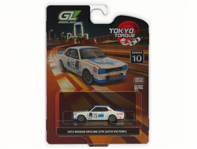 予約 235110-B GreenLight 1/64 日産 Tokyo Torque Series 10 - 1972