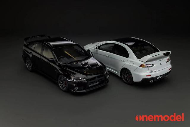 1/18 onemodel 三菱 ランサーエボリューション ブラック イグニッションモデル 1/18 ミツビシ ランサーエボリューション