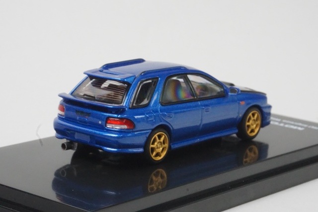 ���� M67108 �⡼�����إ�å��� 1/64 ���Х� Impreza Wagon WRX STi Ver. VI Customized Rally Blue / Carbon Fiber Bonnet�ڳ����Ҹ˾��ʡ�