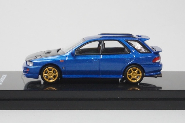 ���� M67108 �⡼�����إ�å��� 1/64 ���Х� Impreza Wagon WRX STi Ver. VI Customized Rally Blue / Carbon Fiber Bonnet�ڳ����Ҹ˾��ʡ�