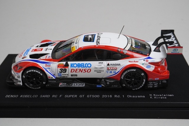 1/43 ���֥� 45388 �쥯���� �ǥ󥽡� ���٥륳 ������ RC F �����ѡ�GT GT500 ���� Rd.1 2016 #39