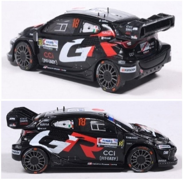 ͽ�� KBSP26001B KB��ǥ� 1/43 �ȥ西 GR ��ꥹ Rally1 Rally Japan 2025 #18 ���ĵ��� / A. Johnston 