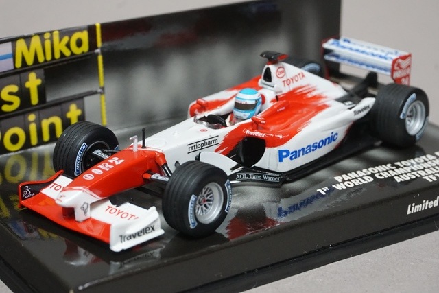 ミニチャンプ 1/43 F1 パナソニック トヨタ レーシング フルコンプセット ミニチャンプ 1/43 F1 パナソニック トヨタ レーシング
