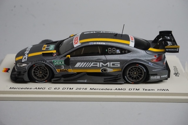 1/43 スパーク SG280 メルセデスAMG C63 DTM チーム HWA 2016 #3 P.D.