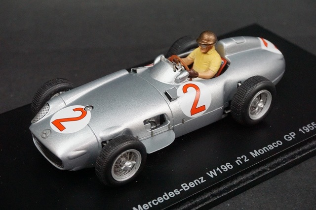 MINIMAX Mercedes-Benz W196 ミニカー 1/43 1/43 スパーク S1051 メルセデスベンツ W196 1955年 モナコGP