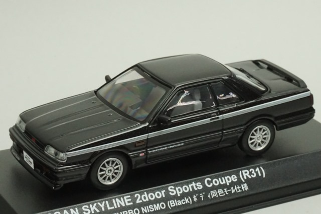 1/43 京商 03707NBK 日産 スカイライン (R31) 2ドア スポーツ クーペ