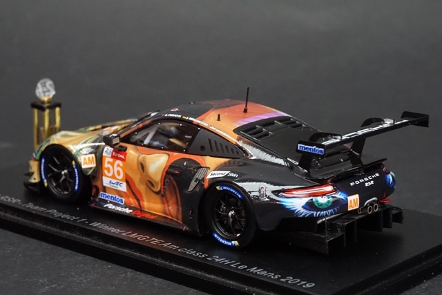 1/43 スパーク S7942S ポルシェ 911 RSR #56 Team Project 1 Winner