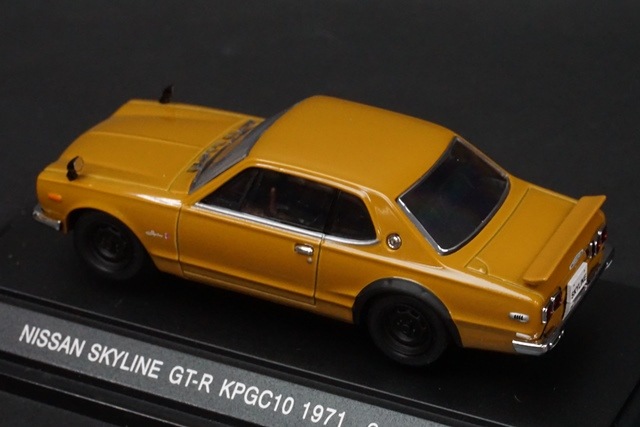 1/43 エブロ 43583 日産 スカイライン GT-R KPGC10 1971 ブラウン