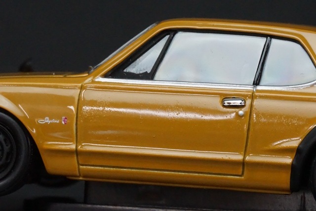 1/43 エブロ 43583 日産 スカイライン GT-R KPGC10 1971 ブラウン