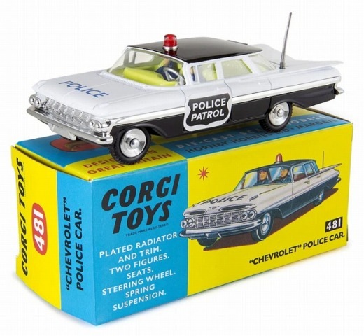 予約 CG54321052 コーギー 1/50 #481 - シボレー パトカー