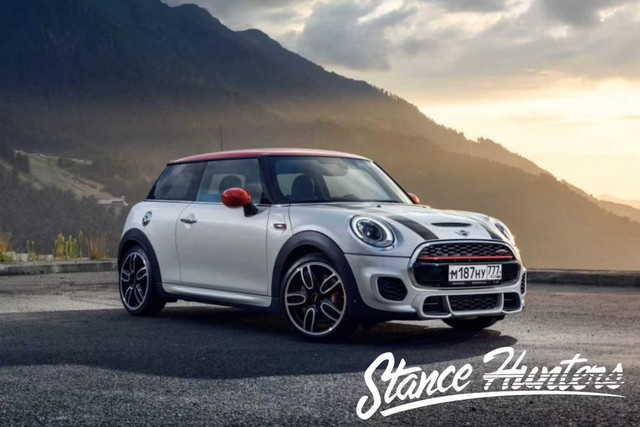 新品 Stance Hunters 1/64 ミニ クーパー MINI Cooper JCW(F56) White