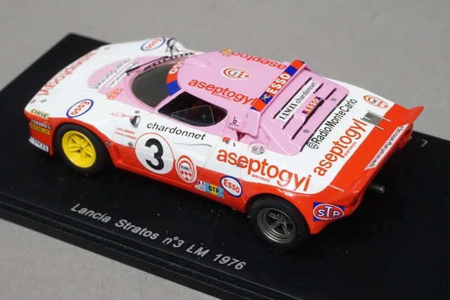 1/43 スパーク S0603 ランチア ストラトス ルマン 1976 #3, Boost Gear