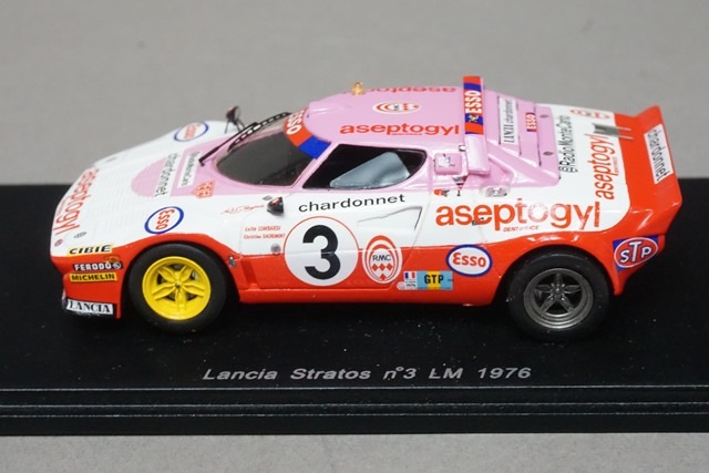 1/43 スパーク S0603 ランチア ストラトス ルマン 1976 #3, Boost Gear