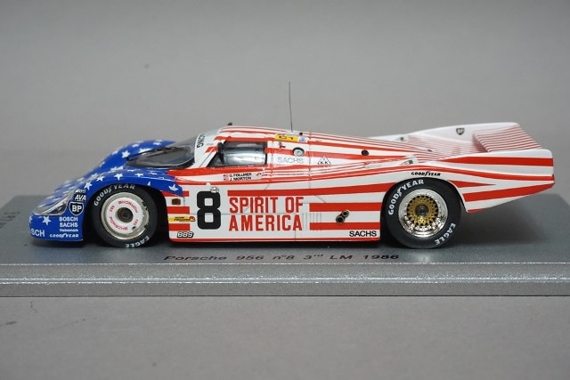 ポルシェ 956L ル・マン 1986 #8 1／43 - ポルシェ 956LH