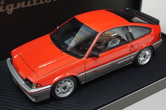 1/18 �����˥å�����ǥ� IG1627 �ۥ�� BALLADE SPORTS CR-X Si (E-AS) Red/Silver
