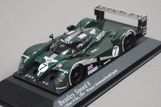 1/43 ミニチャンプス 400031307 ベントレー スピード 8 2003 #7, Boost