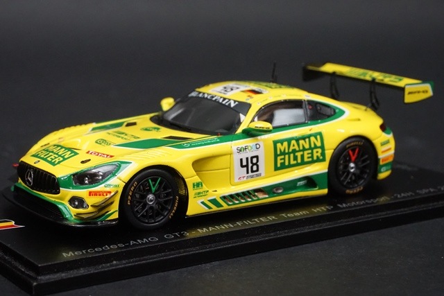 1/43 スパーク SB164 メルセデス AMG GT3 #48 24H SPA 2017 MANN