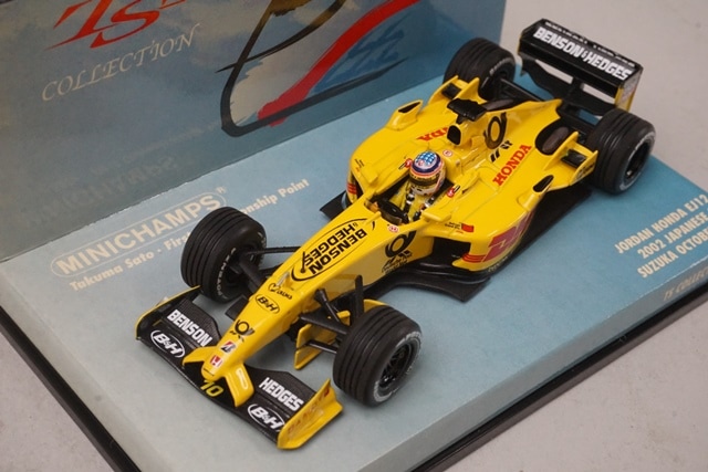1/43 ミニチャンプス 518024310 ジョーダン ホンダ EJ12 日本GP 鈴鹿