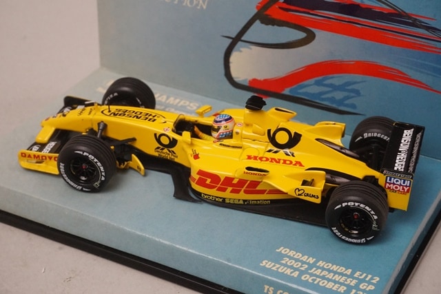 1/43 ミニチャンプス 518024310 ジョーダン ホンダ EJ12 日本GP 鈴鹿