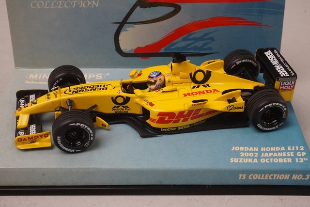 1/43 ミニチャンプス 518024310 ジョーダン ホンダ EJ12 日本GP 鈴鹿