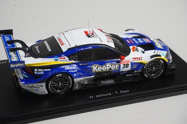 1/43 スパーク SGT161 KeePer セルモ GR スープラ TGRチーム GT500