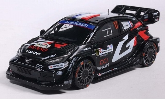 ͽ�� KBSP26001C KB��ǥ� 1/43 �ȥ西 GR ��ꥹ Rally1 Rally Japan 2025 ͥ�� #17 S. ������ / V. La��dais 