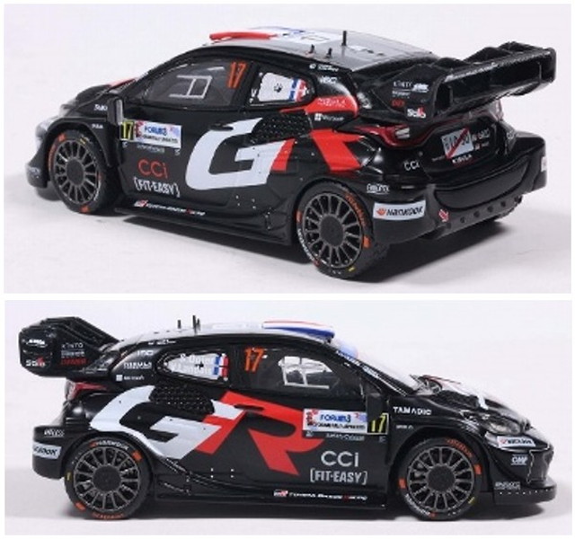 ͽ�� KBSP26001C KB��ǥ� 1/43 �ȥ西 GR ��ꥹ Rally1 Rally Japan 2025 ͥ�� #17 S. ������ / V. La��dais 
