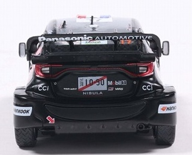ͽ�� KBSP26001C KB��ǥ� 1/43 �ȥ西 GR ��ꥹ Rally1 Rally Japan 2025 ͥ�� #17 S. ������ / V. La��dais 