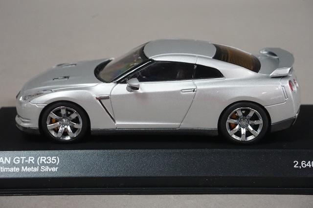1/43 京商 03741MS 日産 GT-R (R35) 2008 アルティメットメタル