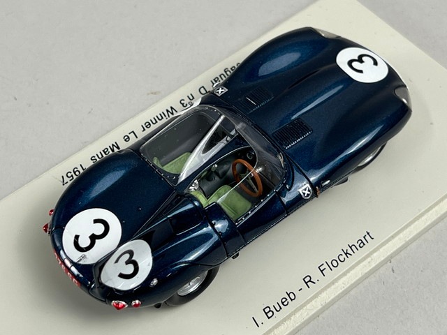 1/43 ���ѡ��� 43LM57 ���㥬�� D �롦�ޥ� Le Mans 24H 1957 ͥ�� Winner #3 I. Bueb / R. Flockhart