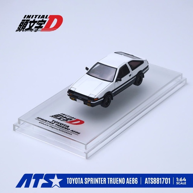 新品 ATS881701 ATS 1/64 トヨタ Toyota AE86 頭文字 D イニシャル