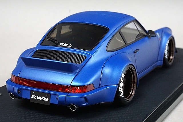 1/18 イグニッションモデル IG2461 RWB 964 マットブルー, Boost