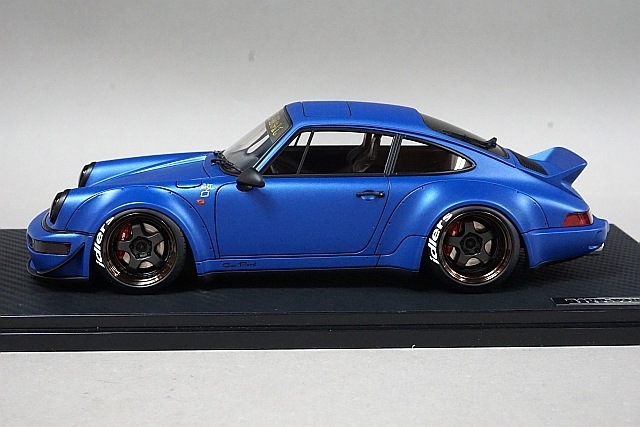 1/18 イグニッションモデル IG2461 RWB 964 マットブルー, Boost Gear
