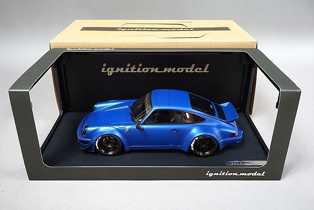 RWB964 ignition model 1/18ブルー