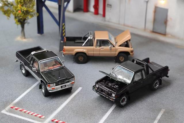 GCD 1987 トヨタ・ハイラックス SR5 (チェイスカー) GCD 1987 トヨタ・ハイラックス SR5 (チェイスカー) 1987 Toyota