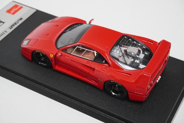 1/43 �ᥤ�����å�/�����ɥ��� Mr.Craft���� �ե��顼�� F40 Light Weight Black Wheel ��å�