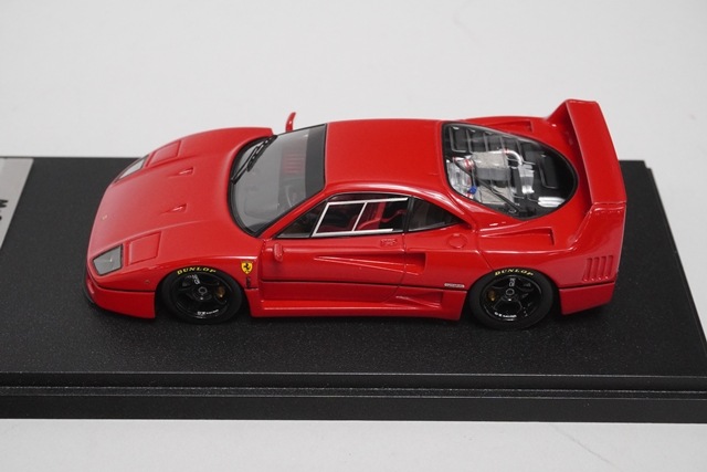 1/43 �ᥤ�����å�/�����ɥ��� Mr.Craft���� �ե��顼�� F40 Light Weight Black Wheel ��å�