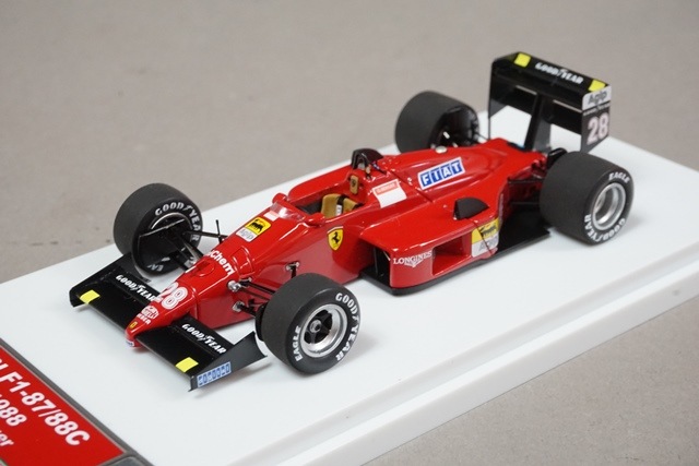 1/43 タメオキット TBM021 フェラーリ F1-87/88C ITALIA GP イタリアGP