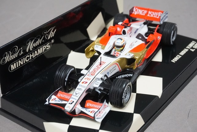 1/43 ミニチャンプス 400080020 フォース インディア F1チーム