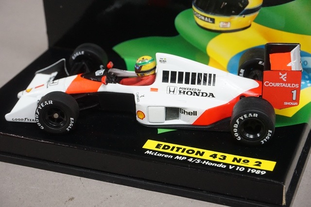 1/43 ߥ˥ץ ޥ顼 MP4/5 ۥ V10 1989 A. #1 ASC No.2