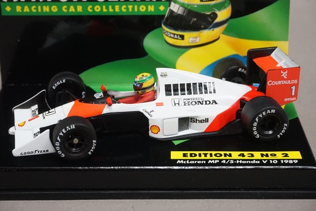 1/43 ミニチャンプス マクラーレン MP4/5 ホンダ V10 1989 A