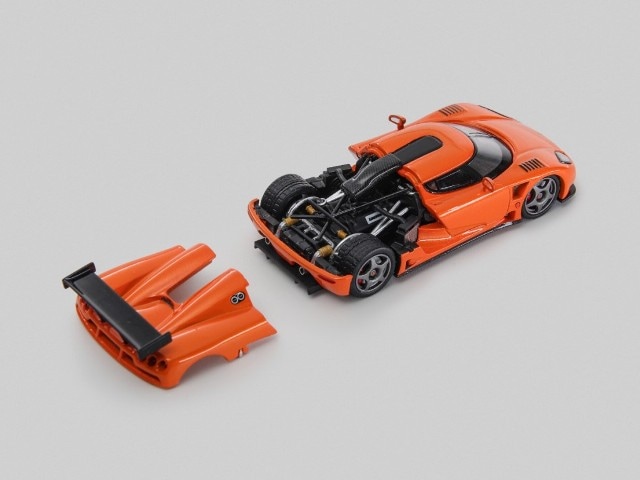 新品 Autobots model 1/64 ケーニグセグ Koenigsegg CCGT Orange