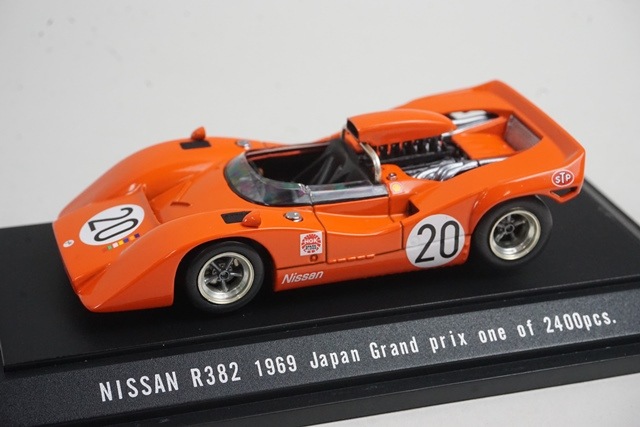 1/43 エブロ 43533 日産 R382 日本GP 1969 #20 レッド, Boost Gear