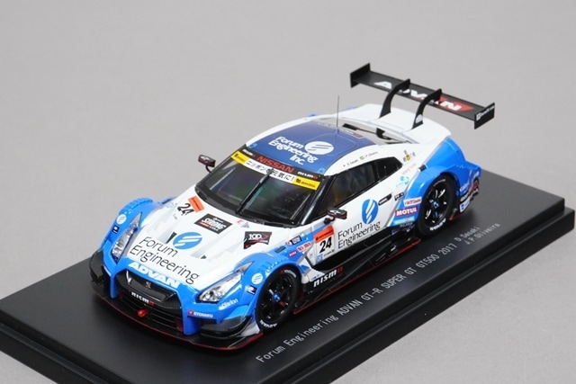 1/43 エブロ 45513 日産 スーパーGT GT500 2017 Forum Engineering
