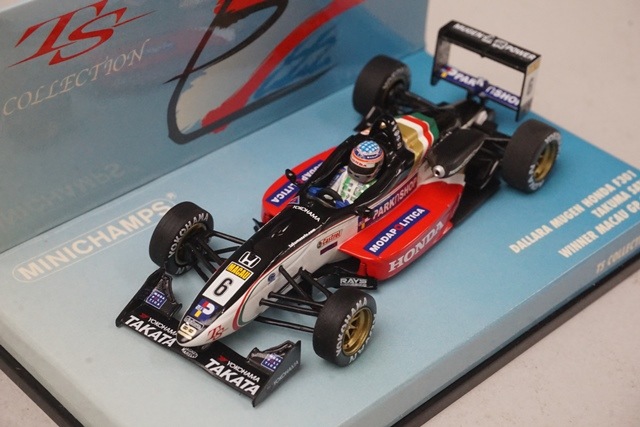 1/43 ミニチャンプス 518014306 ダラーラ 無限 ホンダ F301 マカオGP